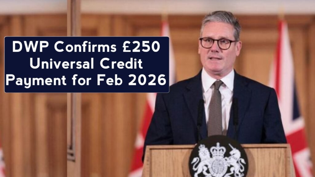 £250 Universal Credit payment February 2026